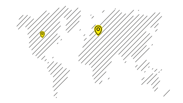 Carte des partenaires commerciaux